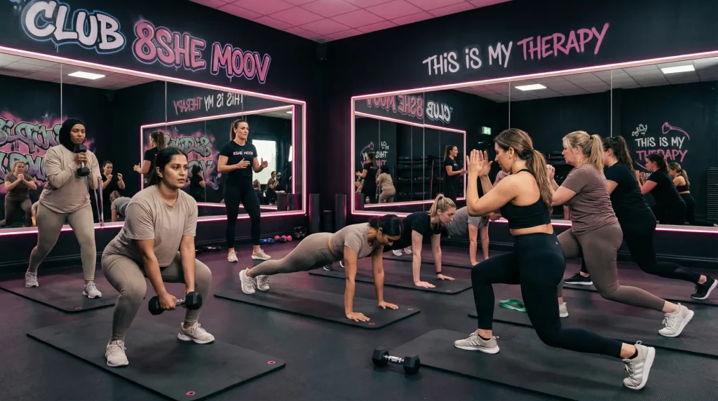 Cours collectif sport femme 8shemoov